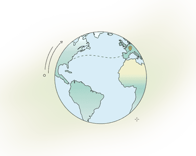 Globe decoration